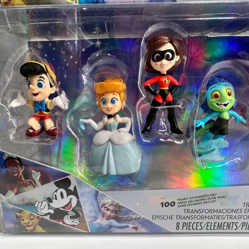 Disney 100 Years Of Celebration Collection Pixar EPIC TRANSFORMATIONS Sealed Box
